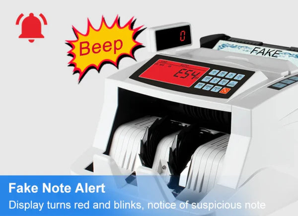 La Compteuse Utilisée dans les Banques. Automatique, Rapide et Anti-Faux Billets