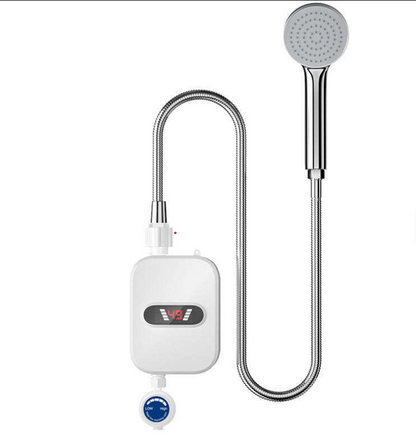 Robinet chauffe-eau instantané avec colonne de douche intégrée
