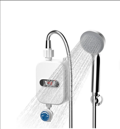 Robinet chauffe-eau instantané avec colonne de douche intégrée