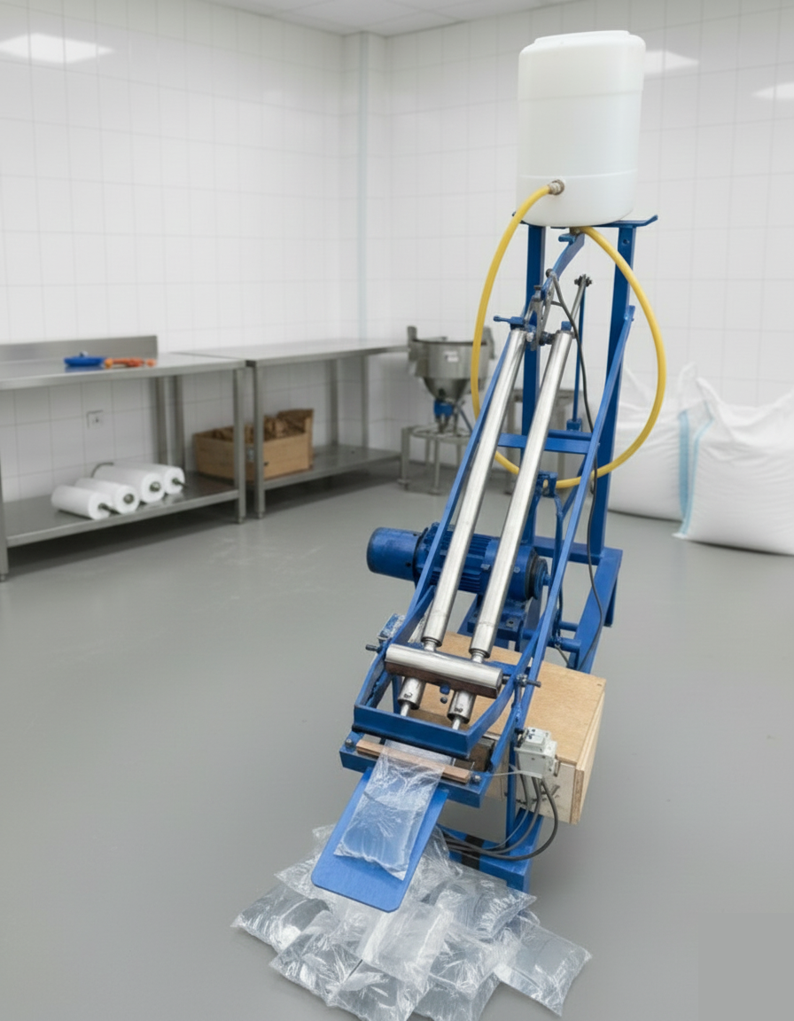 Machine Automatique de Fabrication d’Eau Potable en Sachets à deux Sorties