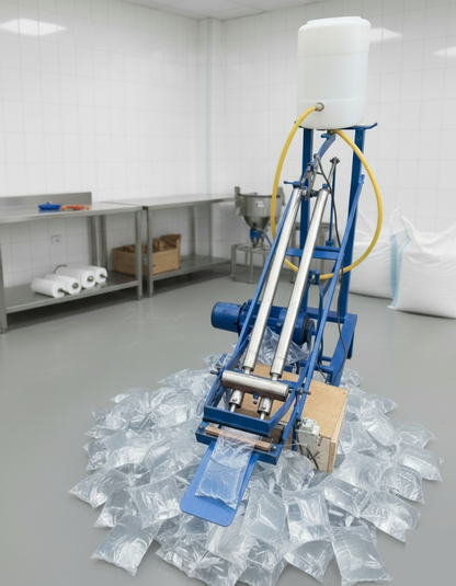 Machine Automatique de Fabrication d’Eau Potable en Sachets à deux Sorties