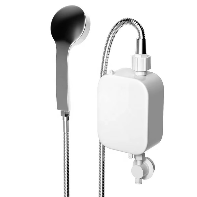 Robinet chauffe-eau instantané avec colonne de douche intégrée